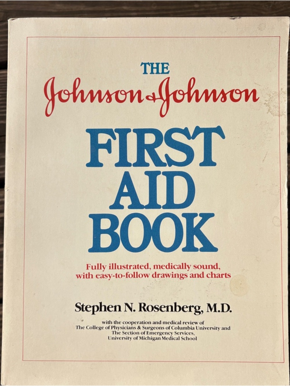 Vintage Johnson & Johnson FIRST AID BOOK